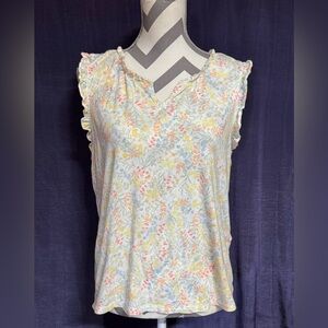 Rare Lauren Ralph Lauren Engraved Tank